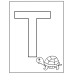 Alphabet Coloring Book A-Z | Word Worksheet for Preschool & Kindergarten Alphabet Learning Activities
