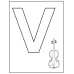 Alphabet Coloring Book A-Z | Word Worksheet for Preschool & Kindergarten Alphabet Learning Activities