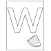 Alphabet Coloring Book A-Z | Word Worksheet for Preschool & Kindergarten Alphabet Learning Activities