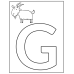 Alphabet Coloring Book A-Z | Word Worksheet for Preschool & Kindergarten Alphabet Learning Activities