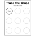 Trace the Shapes Worksheets | Shape Tracing Practice for Preschool & Kindergarten | Printable Early Learning Shape Activity Pages