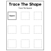 Trace the Shapes Worksheets | Shape Tracing Practice for Preschool & Kindergarten | Printable Early Learning Shape Activity Pages