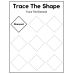 Trace the Shapes Worksheets | Shape Tracing Practice for Preschool & Kindergarten | Printable Early Learning Shape Activity Pages