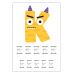 Letter Tracing Worksheet for Kids | A-Z Alphabet Handwriting Practice