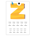 Letter Tracing Worksheet for Kids | A-Z Alphabet Handwriting Practice