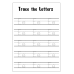 Letter Tracing Worksheet for Kids | A-Z Alphabet Handwriting Practice