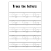 Letter Tracing Worksheet for Kids | A-Z Alphabet Handwriting Practice