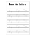 Letter Tracing Worksheet for Kids | A-Z Alphabet Handwriting Practice