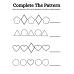 Complete the Pattern Activity Worksheet | Printable Pattern Practice for Kids