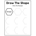 Draw the Shape Activity Worksheet | Fun Shape Practice for Children