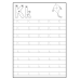 Letter Tracing Worksheets A Through Z Printable PDF | Alphabet Handwriting Practice for 1st Grade Preschool & Kindergarten