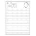 Letter Tracing Worksheets A Through Z Printable PDF | Alphabet Handwriting Practice for 1st Grade Preschool & Kindergarten