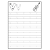 Letter Tracing Worksheets A Through Z Printable PDF | Alphabet Handwriting Practice for 1st Grade Preschool & Kindergarten
