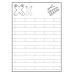 Letter Tracing Worksheets A Through Z Printable PDF | Alphabet Handwriting Practice for 1st Grade Preschool & Kindergarten