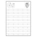 Letter Tracing Worksheets A Through Z Printable PDF | Alphabet Handwriting Practice for 1st Grade Preschool & Kindergarten