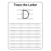 Trace the Alphabet A-Z Worksheet | Printable Letter Writing Practice