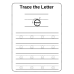 Trace the Alphabet A-Z Worksheet | Printable Letter Writing Practice