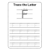 Trace the Alphabet A-Z Worksheet | Printable Letter Writing Practice