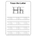 Trace the Alphabet A-Z Worksheet | Printable Letter Writing Practice