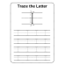 Trace the Alphabet A-Z Worksheet | Printable Letter Writing Practice