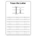 Trace the Alphabet A-Z Worksheet | Printable Letter Writing Practice