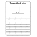 Trace the Alphabet A-Z Worksheet | Printable Letter Writing Practice