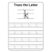 Trace the Alphabet A-Z Worksheet | Printable Letter Writing Practice