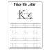 Trace the Alphabet A-Z Worksheet | Printable Letter Writing Practice