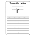 Trace the Alphabet A-Z Worksheet | Printable Letter Writing Practice