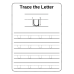 Trace the Alphabet A-Z Worksheet | Printable Letter Writing Practice