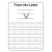 Trace the Alphabet A-Z Worksheet | Printable Letter Writing Practice