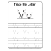 Trace the Alphabet A-Z Worksheet | Printable Letter Writing Practice