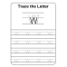 Trace the Alphabet A-Z Worksheet | Printable Letter Writing Practice