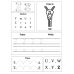 Letter Tracing Worksheets A-Z | Circle the Letter & Color the Picture Alphabet Practice for Kids