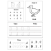 Letter Tracing Worksheets A-Z | Circle the Letter & Color the Picture Alphabet Practice for Kids