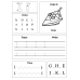 Letter Tracing Worksheets A-Z | Circle the Letter & Color the Picture Alphabet Practice for Kids