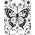 Butterfly Coloring Pages Set of 10 | Printable Coloring Pages Set 1