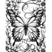 Butterfly Coloring Pages Set of 10 | Printable Coloring Pages Set 2
