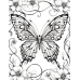 Butterfly Coloring Pages Set of 10 | Printable Coloring Pages Set 2