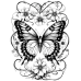 Butterfly Coloring Pages Set of 10 | Printable Coloring Pages Set 4