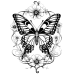 Butterfly Coloring Pages Set of 10 | Printable Coloring Pages Set 4