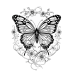 Butterfly Coloring Pages Set of 10 | Printable Coloring Pages Set 5
