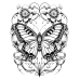 Butterfly Coloring Pages Set of 10 | Printable Coloring Pages Set 5