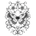 Butterfly Coloring Pages Set of 10 | Printable Coloring Pages Set 5