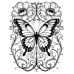 Butterfly Coloring Pages Set of 10 | Printable Coloring Pages Set 6