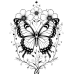 Butterfly Coloring Pages Set of 10 | Printable Coloring Pages Set 6