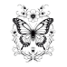 Butterfly Coloring Pages Set of 10 | Printable Coloring Pages Set 7