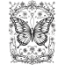 Butterfly Coloring Pages Set of 10 | Printable Coloring Pages Set 9