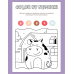 Color by Number Activity Worksheets | Fun Number Recognition Coloring Pages
