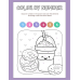 Color by Number Activity Worksheets | Fun Number Recognition Coloring Pages